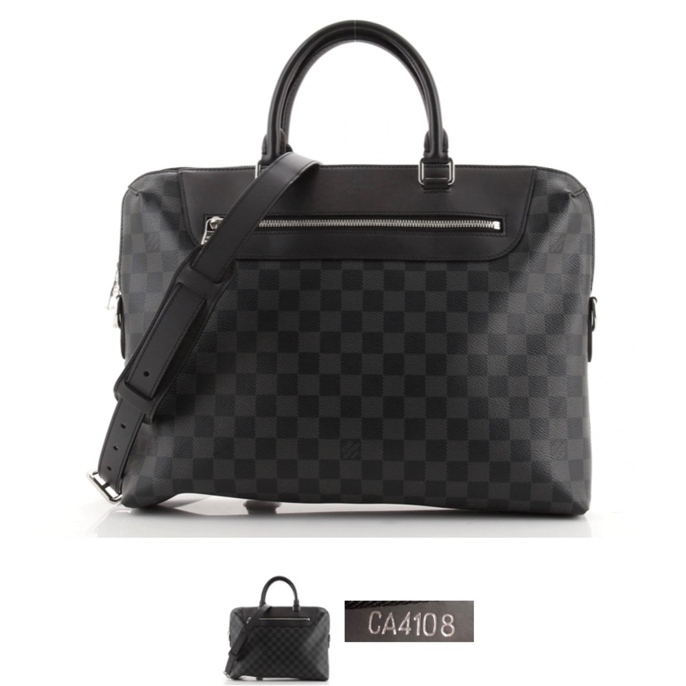 Louis Vuitton Porte-Documents Jour NM Bag Damier Graphite Laptop Bag